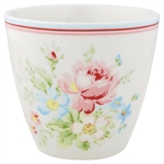 Marie white latte cup fra GreenGate - Tinashjem